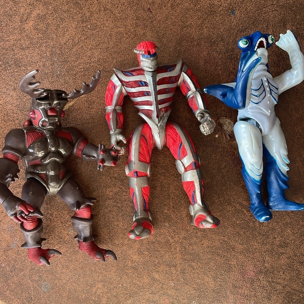 Vintage 94’ Bandai Mighty Morphin Power Ranger sEvil Space Aliens‎
